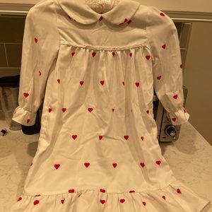 Beaufort Bonnet - hearts nightgown